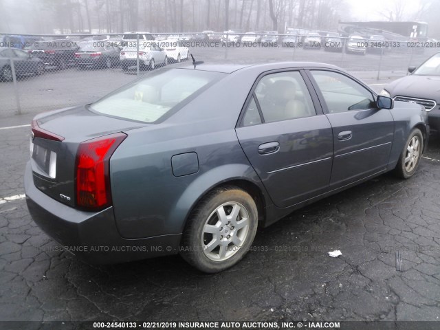 1G6DP577870195677 - 2007 CADILLAC CTS HI FEATURE V6 GRAY photo 4