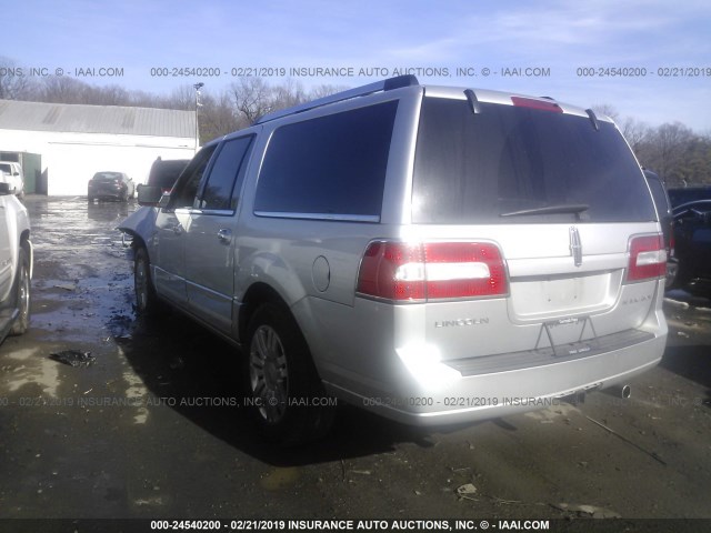 5LMJJ3J58BEJ01153 - 2011 LINCOLN NAVIGATOR L GRAY photo 3