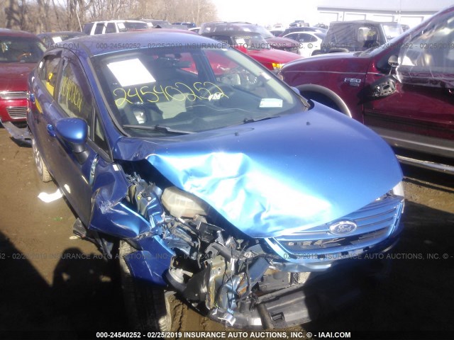 3FADP4AJXBM153812 - 2011 FORD FIESTA S BLUE photo 1