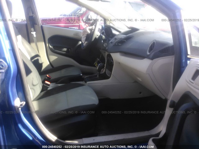 3FADP4AJXBM153812 - 2011 FORD FIESTA S BLUE photo 5