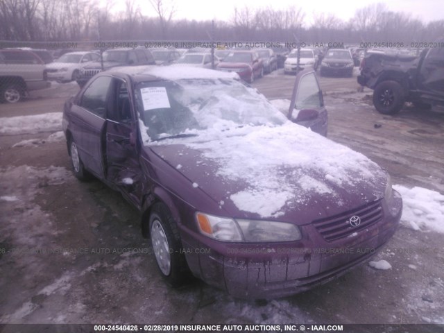 4T1BG22K0VU063562 - 1997 TOYOTA CAMRY CE/LE/XLE 勃艮第红 照片 1