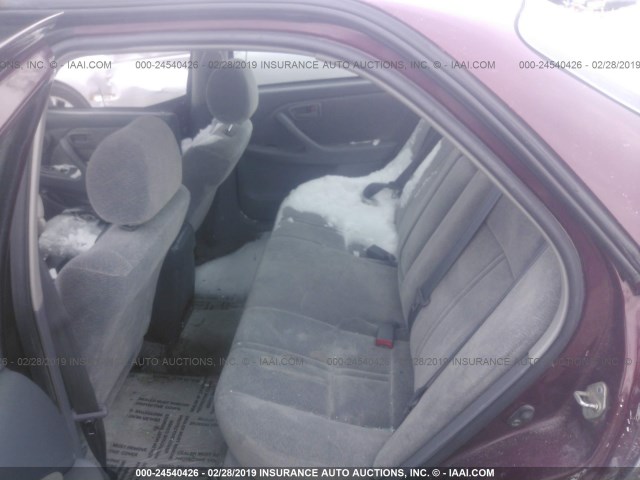 4T1BG22K0VU063562 - 1997 TOYOTA CAMRY CE/LE/XLE 勃艮第红 照片 8