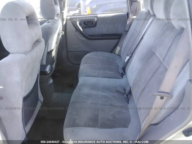 JF1SF65631H742246 - 2001 SUBARU FORESTER S Gümüş foto 8