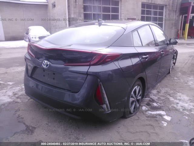 JTDKARFP5H3020107 - 2017 TOYOTA PRIUS PRIME  灰色 照片 4