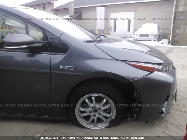 JTDKARFP5H3020107 - 2017 TOYOTA PRIUS PRIME  灰色 照片 6