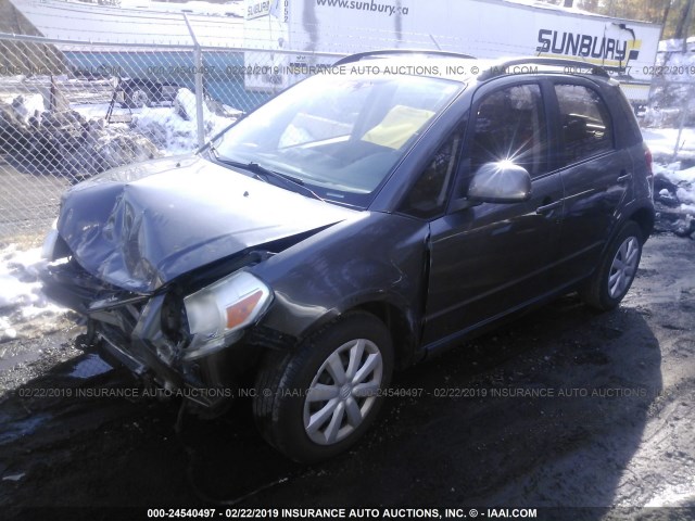 JS2YA5A33A6301548 - 2010 SUZUKI SX4 GRAY photo 2