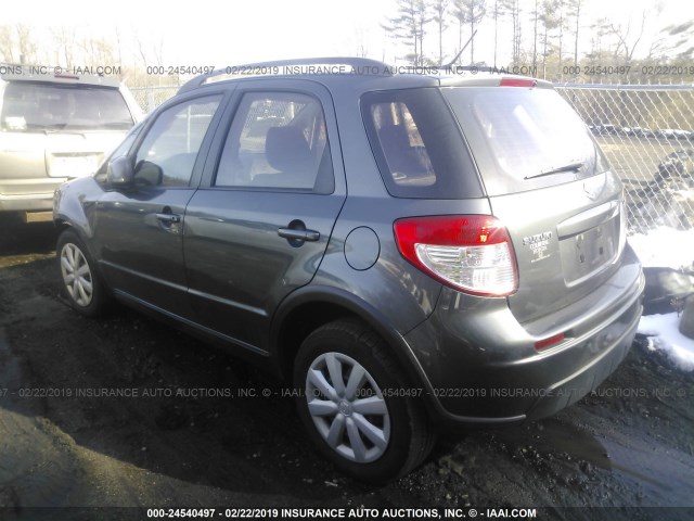 JS2YA5A33A6301548 - 2010 SUZUKI SX4 GRAY photo 3