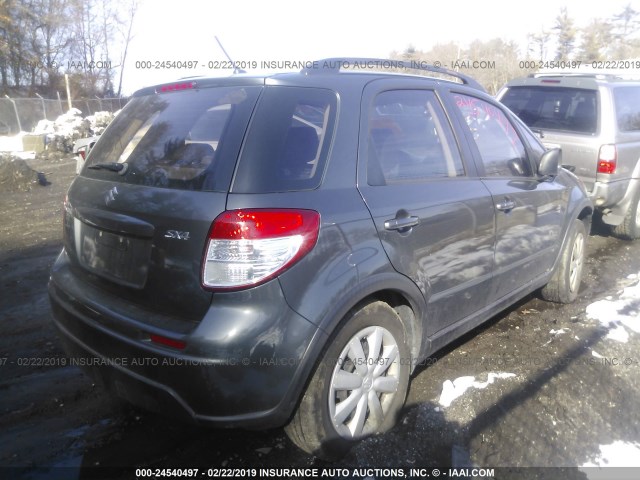 JS2YA5A33A6301548 - 2010 SUZUKI SX4 GRAY photo 4