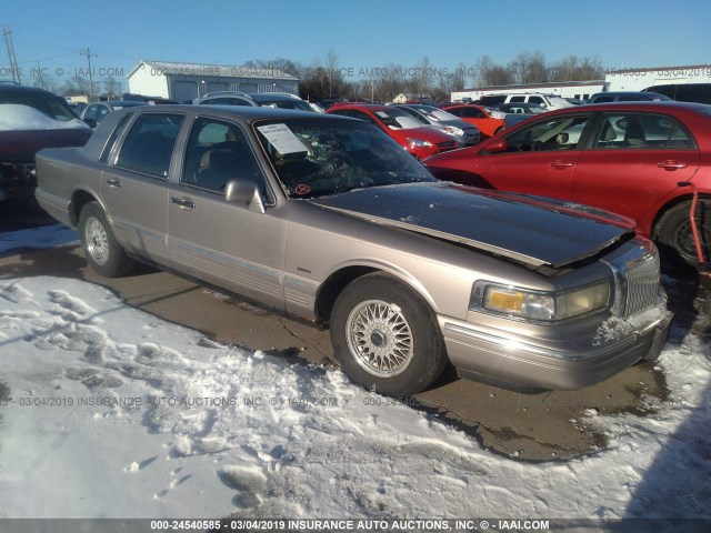 1LNLM81W9SY666437 - 1995 LINCOLN TOWN CAR EXECUTIVE GRAY photo 1