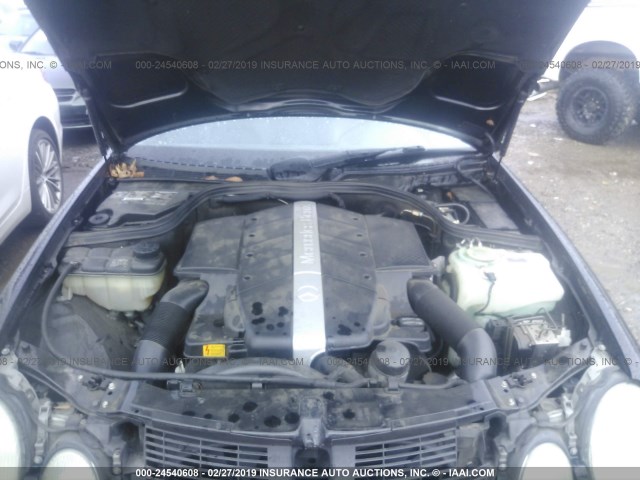WDBLJ70G21F177503 - 2001 MERCEDES-BENZ CLK 430 黑色 照片 10