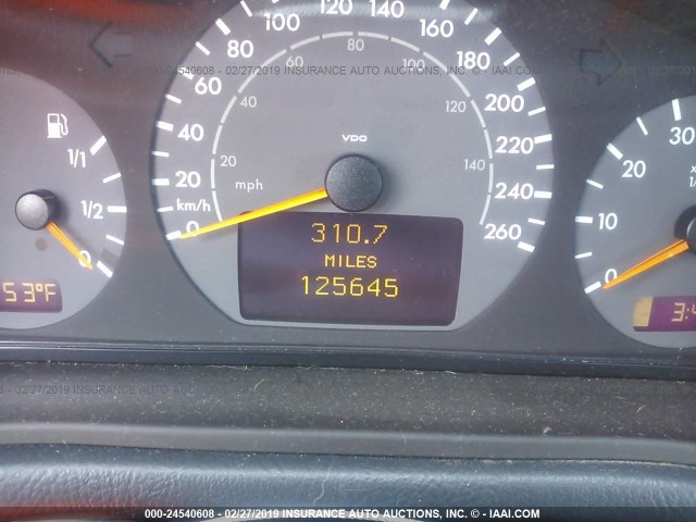 WDBLJ70G21F177503 - 2001 MERCEDES-BENZ CLK 430 黑色 照片 7