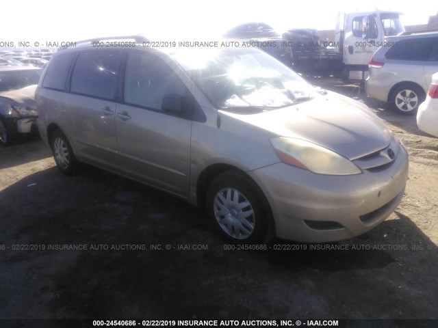 5TDZA23C16S494252 - 2006 TOYOTA SIENNA CE/LE Champagne photo 1