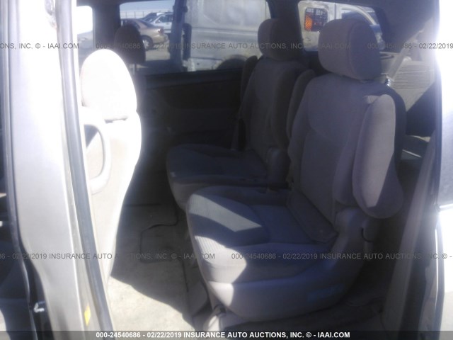 5TDZA23C16S494252 - 2006 TOYOTA SIENNA CE/LE Champagne photo 8