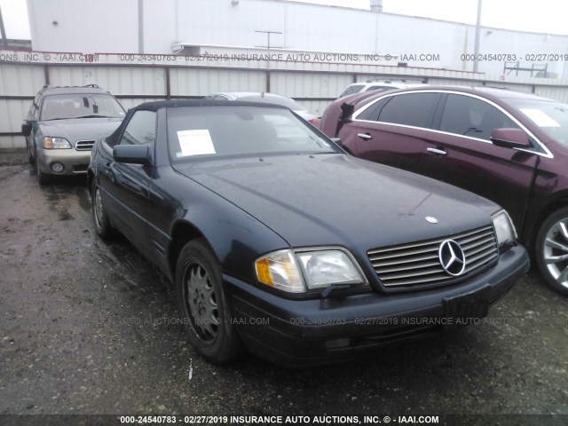 WDBFA67F7VF151649 - 1997 MERCEDES-BENZ SL 500 BLUE photo 1