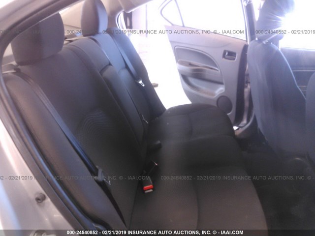 ML32F3FJ3HHF08006 - 2017 MITSUBISHI MIRAGE G4 ES Gümüş foto 8
