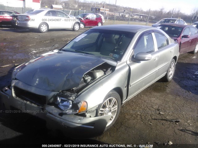 YV1RH592172607146 - 2007 VOLVO S60 2.5T TEAL photo 2