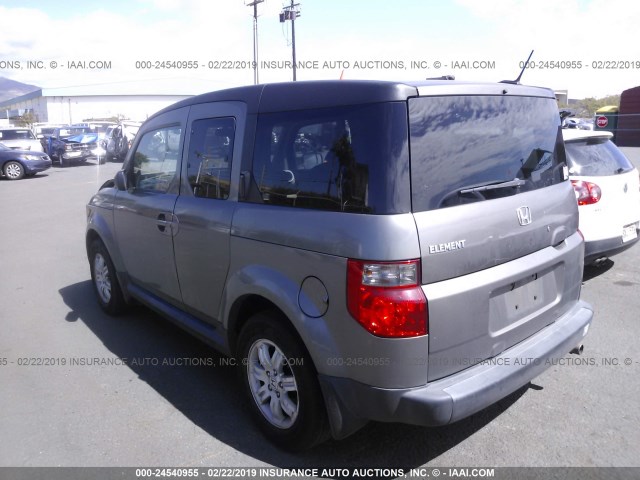 5J6YH18708L002953 - 2008 HONDA ELEMENT EX GRAY photo 3