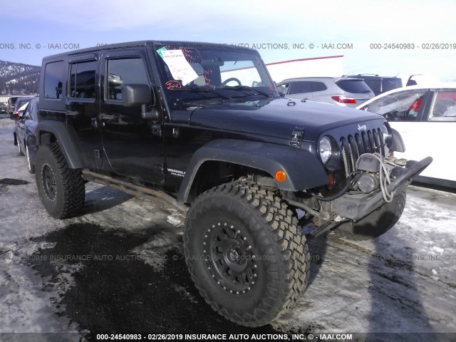 1J4GA691X9L787488 - 2009 JEEP WRANGLER UNLIMITE RUBICON BLACK photo 1