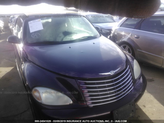 3C3AY75S45T335177 - 2005 CHRYSLER PT CRUISER GT PURPLE photo 1