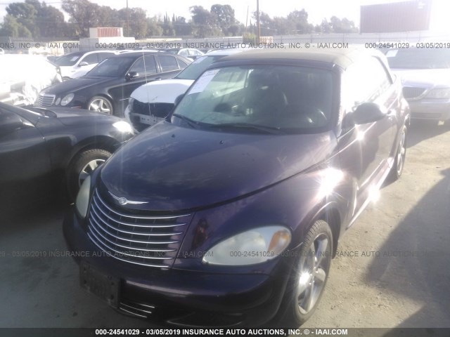 3C3AY75S45T335177 - 2005 CHRYSLER PT CRUISER GT PURPLE photo 2