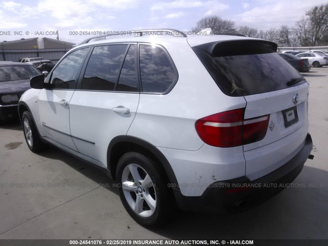 5UXFE43569L263310 - 2009 BMW X5 XDRIVE30I 白色 照片 3