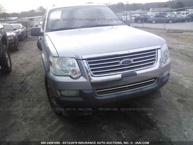 1FMEU63E26UB12512 - 2006 FORD EXPLORER XLT SILVER photo 6