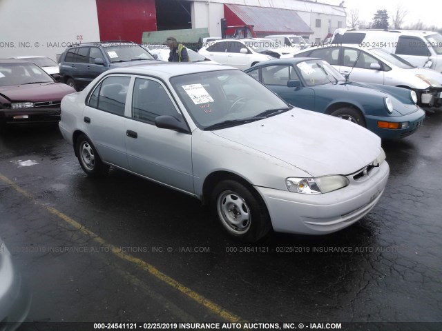 1NXBR12E9YZ366097 - 2000 TOYOTA COROLLA VE/CE/LE SILVER photo 1