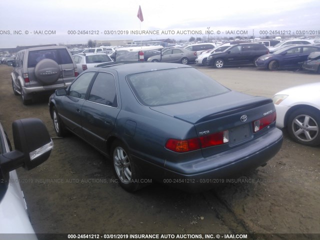 4T1BF28K91U959945 - 2001 TOYOTA CAMRY LE/XLE Көк фото 3