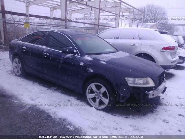 WAUDH74F07N046391 - 2007 AUDI A6 3.2 QUATTRO Dark Blue photo 1