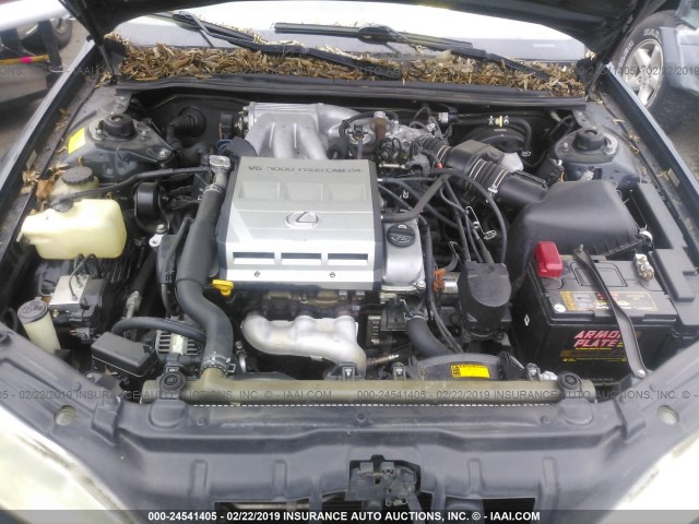 JT8BF28G3W5013761 - 1998 LEXUS ES 300 GREEN photo 10