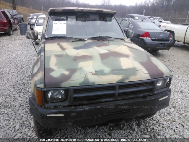 JT4VN63C4J0017434 - 1988 TOYOTA PICKUP SHORT BED VN63 GREEN photo 6