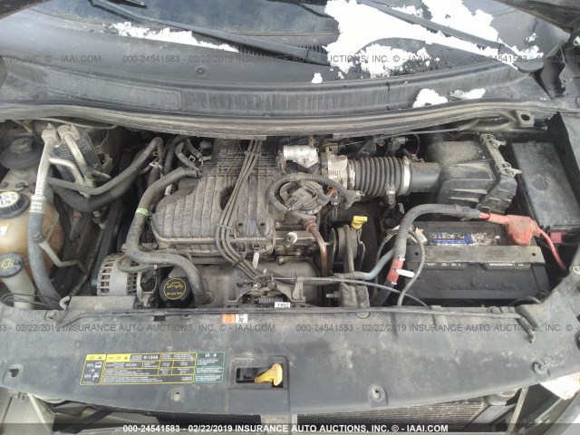 2FMZA522X6BA33879 - 2006 FORD FREESTAR SEL TAN photo 10