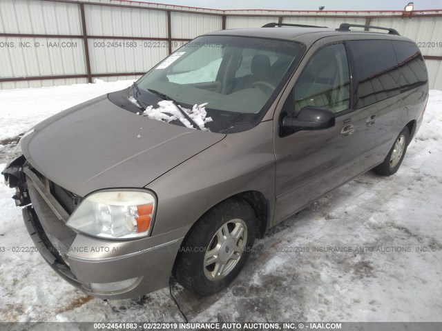 2FMZA522X6BA33879 - 2006 FORD FREESTAR SEL TAN photo 2