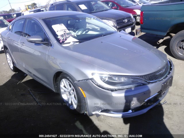 1C3CCCAB2GN109034 - 2016 CHRYSLER 200 LIMITED SILVER photo 1