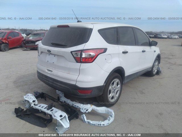 1FMCU0F7XJUB71964 - 2018 FORD ESCAPE S WHITE photo 4