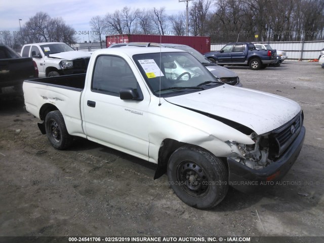 4TAUN41B6SZ035453 - 1995 TOYOTA TACOMA WHITE photo 1