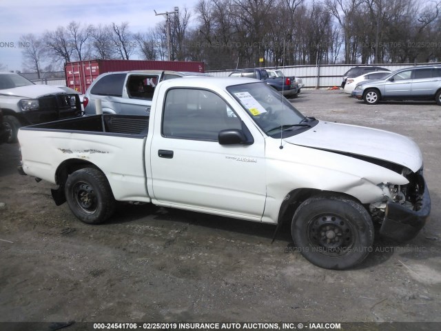 4TAUN41B6SZ035453 - 1995 TOYOTA TACOMA WHITE photo 6