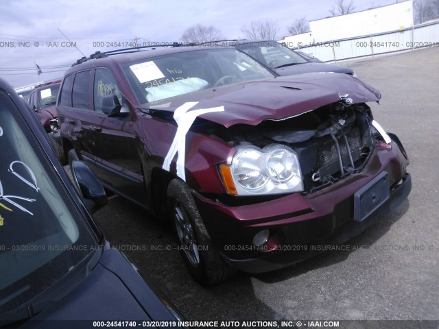 1J8GR48KX7C522539 - 2007 JEEP GRAND CHEROKEE LAREDO/COLUMBIA/FREEDOM 栗色 照片 1