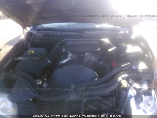 1J8GR48KX7C522539 - 2007 JEEP GRAND CHEROKEE LAREDO/COLUMBIA/FREEDOM 栗色 照片 10