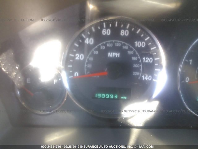 1J8GR48KX7C522539 - 2007 JEEP GRAND CHEROKEE LAREDO/COLUMBIA/FREEDOM 栗色 照片 7