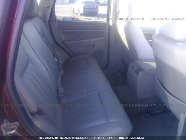 1J8GR48KX7C522539 - 2007 JEEP GRAND CHEROKEE LAREDO/COLUMBIA/FREEDOM 栗色 照片 8
