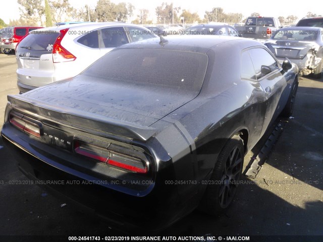 2C3CDZFJ1GH275666 - 2016 DODGE CHALLENGER R/T SCAT PACK BLACK photo 4