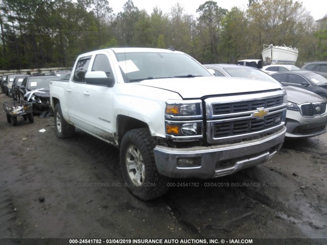 3GCUKREC3FG310537 - 2015 CHEVROLET SILVERADO K1500 LT WHITE photo 1