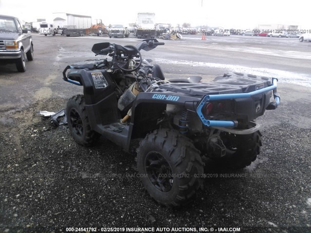 3JBLPAV24GJ000491 - 2016 CAN-AM OUTLANDER MAX XT 570 BLACK photo 3