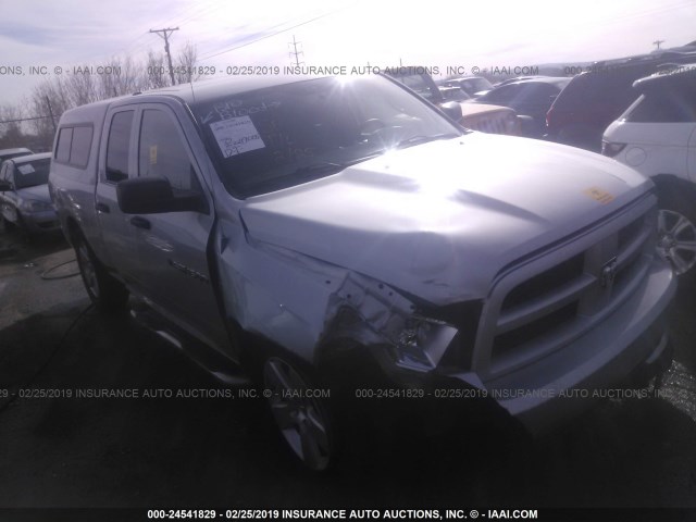 1C6RD6FTXCS183116 - 2012 DODGE RAM 1500 ST SILVER photo 1