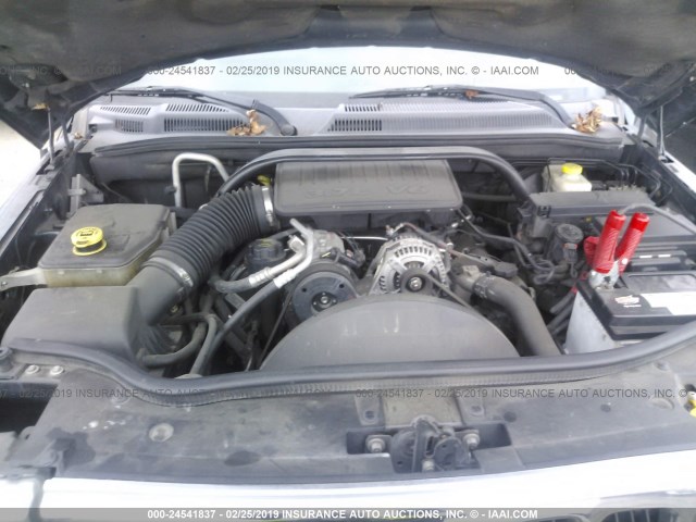 1J8HG48K97C588526 - 2007 JEEP COMMANDER BLACK photo 10