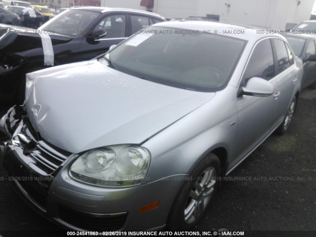 3VWCT71K66M059389 - 2006 VOLKSWAGEN JETTA TDI SILVER photo 2