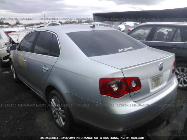 3VWCT71K66M059389 - 2006 VOLKSWAGEN JETTA TDI SILVER photo 3