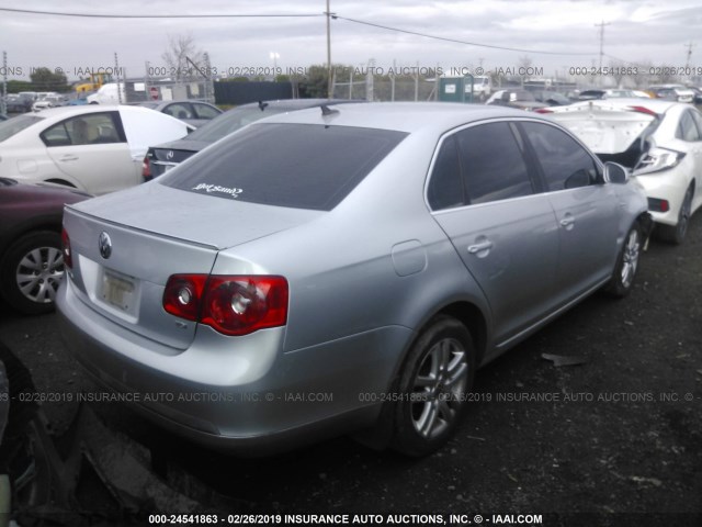 3VWCT71K66M059389 - 2006 VOLKSWAGEN JETTA TDI SILVER photo 4