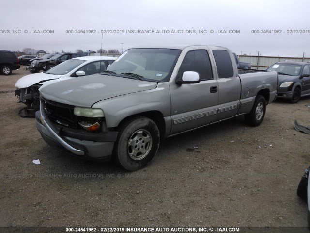 2GCEC19T021222643 - 2002 CHEVROLET SILVERADO C1500 GOLD photo 2